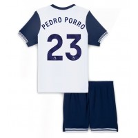 Tottenham Hotspur Pedro Porro #23 Hemmatröja Barn 2024-25 Kortärmad (+ Korta byxor)